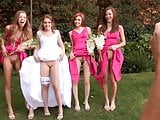 Wedding pussy show time