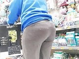 Bubbled Out PAWG loose grey sweats.. PT1