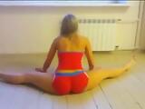 Fabulous twerking cam constricted clothing clip