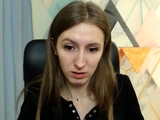 beautiful girl striptease on webcam