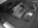 Hidden camera. Family sex, the husband cheated on his wife