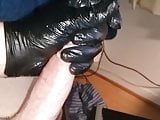 Edging with latex and lotion 