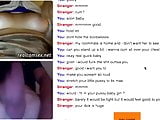 Big tits babe flashing on webcam