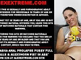 Sexy Sasha anal prolapse pussy full of balls a& fist in ass